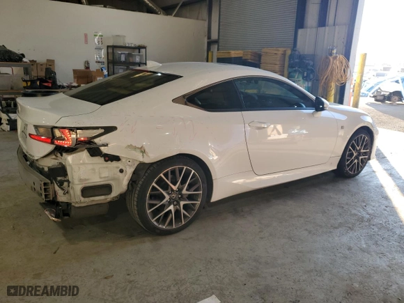 2016 Lexus RC 200t with VIN JTHHA5BCXG5004637, listed as a Copart auction lot 83075484 with 140,512 mi miles and Salvage Title. Bid and sale history available at carsss.com. Image 3.