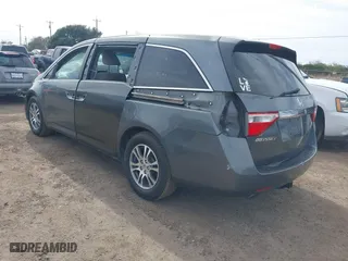 2011 Honda Odyssey EX with VIN 5FNRL5H46BB023905, listed as a IAAI auction lot 41425049 with 163,012 mi miles. Bid and sale history available at carsss.com. Image 3.