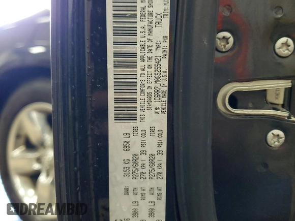 2016 Ram 1500 Outdoorsman with VIN 1C6RR7LM0GS255421, listed as a Copart auction lot 55566555 with 156,994 mi miles and Clean title. Bid and sale history available at DreamBid. Image 12.