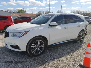 2019 Acura MDX Technology with VIN 5J8YD4H5XKL012089, listed as a Copart auction lot 52145975 with 97,631 mi miles and Salvage title. Bid and sale history available at DreamBid. Image 1.