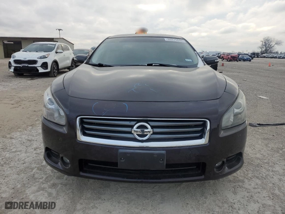 2014 Nissan Maxima 3.5 SV with VIN 1N4AA5APXEC907747, listed as a Copart auction lot 88879645 with 137,362 mi miles and Salvage Title. Bid and sale history available at carsss.com. Image 5.