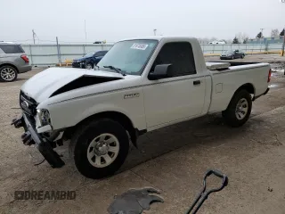 2010 Ford Ranger XL with VIN 1FTKR1AD1APA43017, listed as a Copart auction lot 51975555 with 142,758 mi miles and Salvage Title. Bid and sale history available at carsss.com. Image 1.