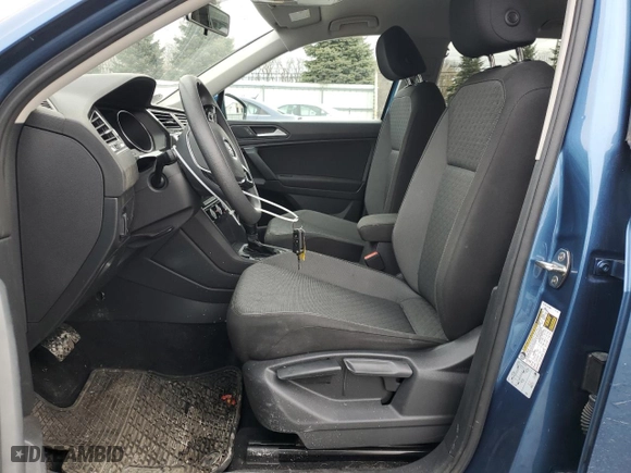 2019 Volkswagen Tiguan S with VIN 3VV0B7AX9KM079152, listed as a Copart auction lot 46276784 with 44,161 mi miles and Non Repairable. Bid and sale history available at carsss.com. Image 7.