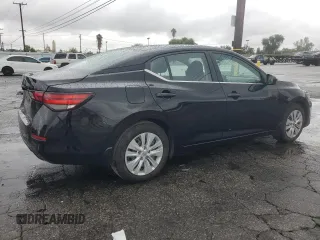 2024 Nissan Sentra S with VIN 3N1AB8BV2RY233826, listed as a Copart auction lot 55611685 with 23,264 mi miles and Salvage title. Bid and sale history available at DreamBid. Image 3.