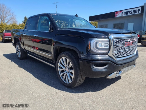 2017 GMC Sierra 1500 Denali with VIN 3GTU2PEJ4HG212848, listed as a Copart auction lot 52139545 with 107,562 mi miles and Clean Title. Bid and sale history available at carsss.com. Image 1.