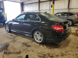 2012 Mercedes-Benz C 300 Sport with VIN WDDGF8BB2CR198144, listed as a Copart auction lot 55642915 with 46,640 mi miles and Salvage Title. Bid and sale history available at DreamBid. Image 2.