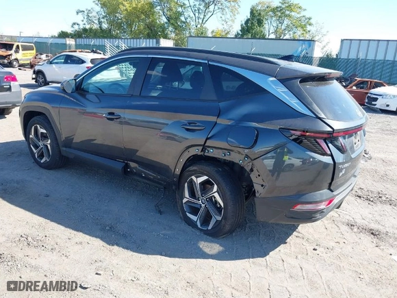 2023 Hyundai Tucson SEL with VIN 5NMJFCAE3PH252432, listed as a IAAI auction lot 40522530 with 8,152 mi miles. Bid and sale history available at carsss.com. Image 3.
