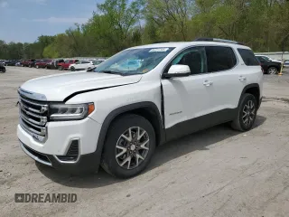 2022 GMC Acadia SLE z VIN 1GKKNKL49NZ164844, wystawiony jako Copart lot #55321745 z przebiegiem 36 952 mil mil oraz Szkoda całkowita • Salvage title. Historia ofert i sprzedaży dostępna na DreamBid. Obrazek 1.