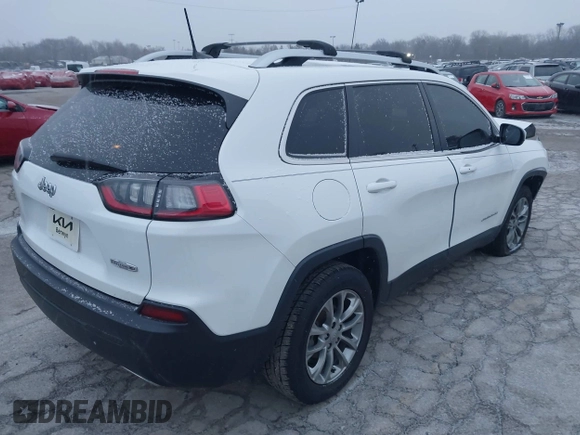 2021 Jeep Cherokee Latitude Lux with VIN 1C4PJLMN7MD130276, listed as a IAAI auction lot 41241629 with 64,485 mi miles. Bid and sale history available at carsss.com. Image 4.