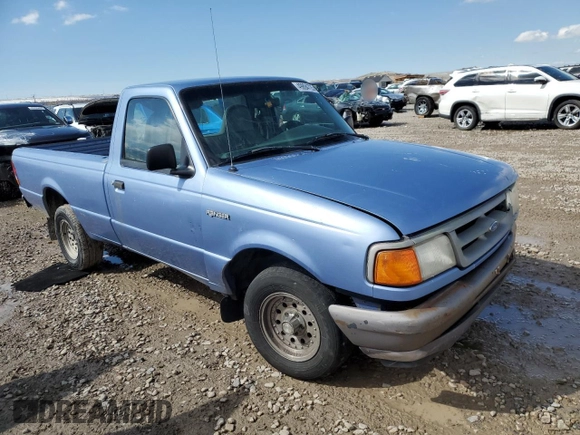 1997 Ford Ranger XLT with VIN 1FTCR10A6VUB70123, listed as a Copart auction lot 49894725 with 177,885 mi miles and Salvage Title. Bid and sale history available at DreamBid. Image 4.