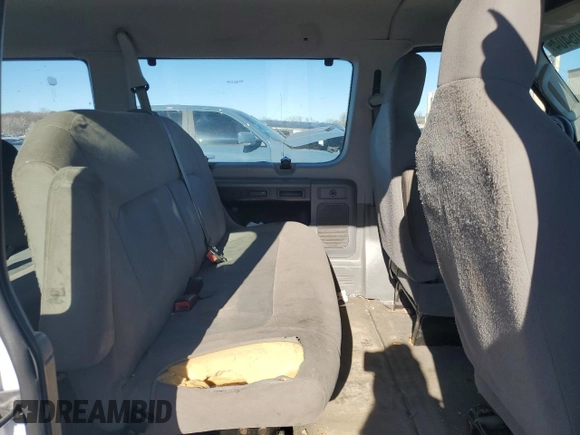 2013 Ford Econoline Passenger XL with VIN 1FBSS3BL0DDA73643, listed as a Copart auction lot 83105404 with 375,209 mi miles and Salvage Title. Bid and sale history available at DreamBid. Image 11.