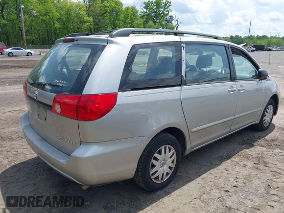 2008 Toyota Sienna CE with VIN 5TDZK23CX8S109397, listed as a IAAI auction lot 42158342 with 297,270 mi miles and . Bid and sale history available at carsss.com. Image 4.