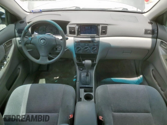 2007 Toyota Corolla CE with VIN 1NXBR32E77Z922594, listed as a Copart auction lot 62608905 with 263,212 mi miles and Salvage title. Bid and sale history available at DreamBid. Image 8.