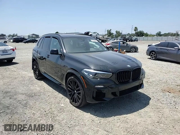 2021 BMW X5 xDrive40i with VIN 5UXCR6C03M9H41831, listed as a Copart auction lot 62145025 with Not provided miles and Salvage title. Bid and sale history available at DreamBid. Image 14.