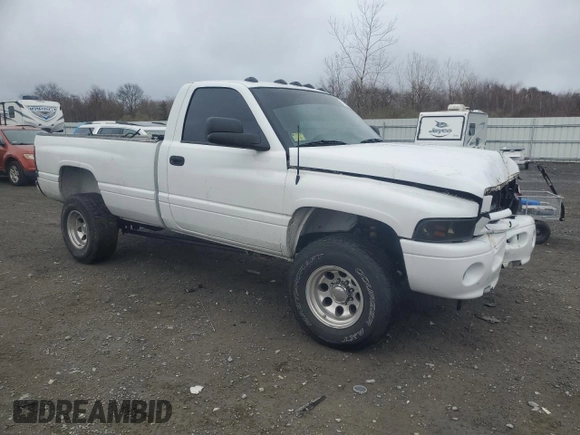 1999 Dodge Ram 2500 with VIN 3B7KF2662XM576792, listed as a Copart auction lot 81953804 with 184,202 mi miles and Clean Title. Bid and sale history available at carsss.com. Image 4.