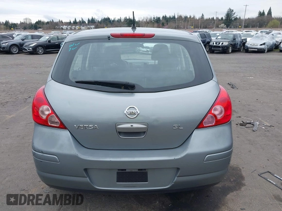 2007 Nissan Versa 1.8 S with VIN 3N1BC13E27L419464, listed as a IAAI auction lot 41776767 with 184,484 mi miles. Bid and sale history available at carsss.com. Image 16.