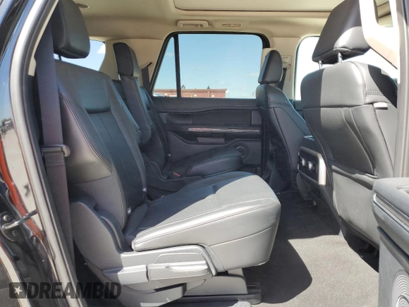 2024 Ford Expedition Max XLT with VIN 1FMJK1H85REA03549, listed as a Copart auction lot 49989325 with 44,166 mi miles and Salvage Title. Bid and sale history available at DreamBid. Image 11.