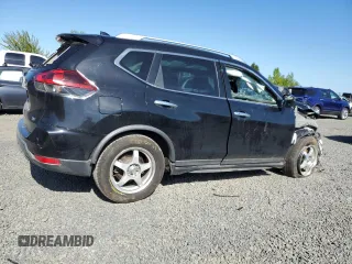 2019 Nissan Rogue SV with VIN KNMAT2MTXKP514105, listed as a Copart auction lot 55352235 with 134,738 mi miles and Salvage title. Bid and sale history available at DreamBid. Image 3.