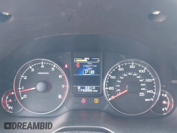 2013 Subaru Outback Limited with VIN 4S4BRBKC5D3215049, listed as a IAAI auction lot 42514115 with 179,286 mi miles and . Bid and sale history available at DreamBid. Image 7.