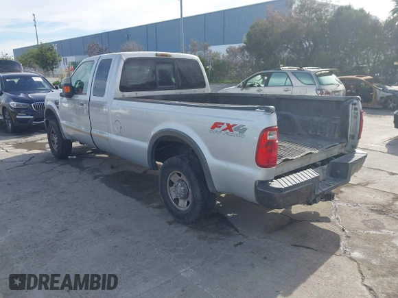 2008 Ford Super Duty F-250 SRW XL with VIN 1FTSX21R08EC05085, listed as a IAAI auction lot 41596775 with 1 mi miles. Bid and sale history available at carsss.com. Image 3.