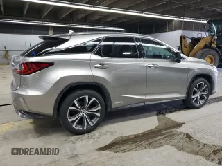2019 Lexus RX with VIN 2T2BGMCA5KC039316, listed as a Copart auction lot 48419805 with 104,248 mi miles and Salvage Title. Bid and sale history available at carsss.com. Image 3.