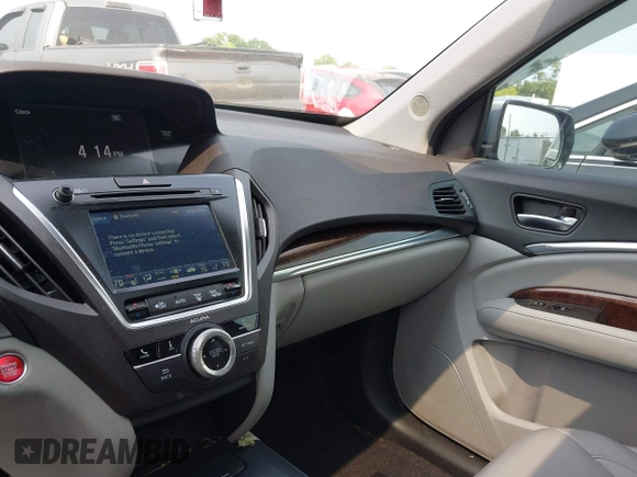 2020 Acura MDX with VIN 5J8YD3H39LL016466, listed as a IAAI auction lot 42376611 with 74,873 mi miles and . Bid and sale history available at DreamBid. Image 18.