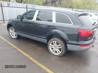 2008 Audi Q7 4.2L Premium with VIN WA1BV74L48D010147, listed as a IAAI auction lot 42063353 with 214,409 mi miles. Bid and sale history available at carsss.com. Image 3.