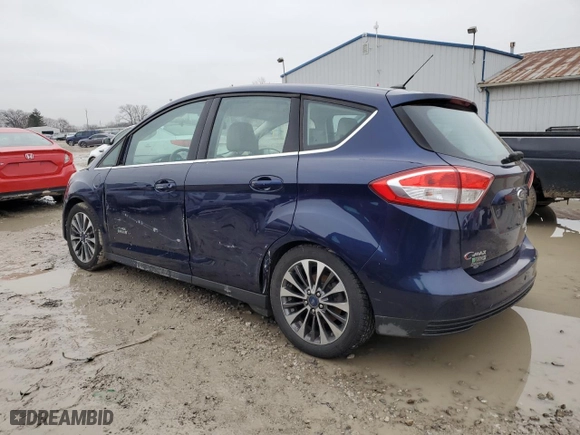 2017 Ford C-Max Energi Titanium with VIN 1FADP5FU7HL100195, listed as a Copart auction lot 37311083 with 101,355 mi miles. Bid and sale history available at carsss.com. Image 2.