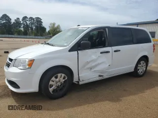 2020 Dodge Grand Caravan SE with VIN 2C4RDGBG3LR222072, listed as a Copart auction lot 50966545 with 128,241 mi miles and Salvage Title. Bid and sale history available at DreamBid. Image 1.