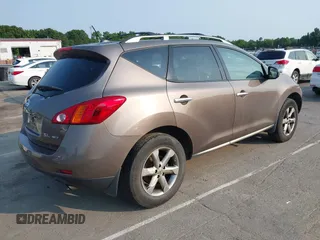 2009 Nissan Murano S z VIN JN8AZ18W19W207813, wystawiony jako IAAI lot #42406776 z przebiegiem 283 832 mil mil oraz . Historia ofert i sprzedaży dostępna na DreamBid. Obrazek 4.
