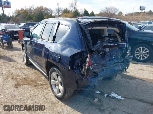2017 Jeep Compass 75th Anniversary Edition with VIN 1C4NJDBB0HD143138, listed as a IAAI auction lot 41016542 with 118,402 mi miles. Bid and sale history available at carsss.com. Image 3.