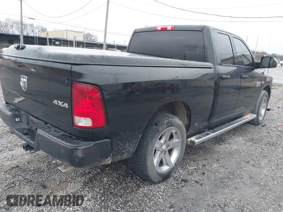 2017 Ram 1500 Express with VIN 1C6RR7FT0HS551785, listed as a IAAI auction lot 41530427 with 137,898 mi miles. Bid and sale history available at carsss.com. Image 4.