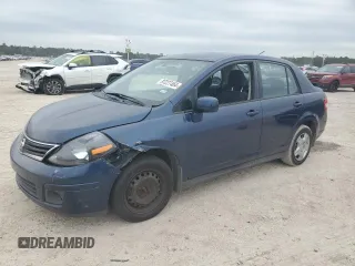 2009 Nissan Versa 1.8 S with VIN 3N1BC11E49L500200, listed as a Copart auction lot 87227464 with 215,170 mi miles and Salvage Title. Bid and sale history available at carsss.com. Image 1.