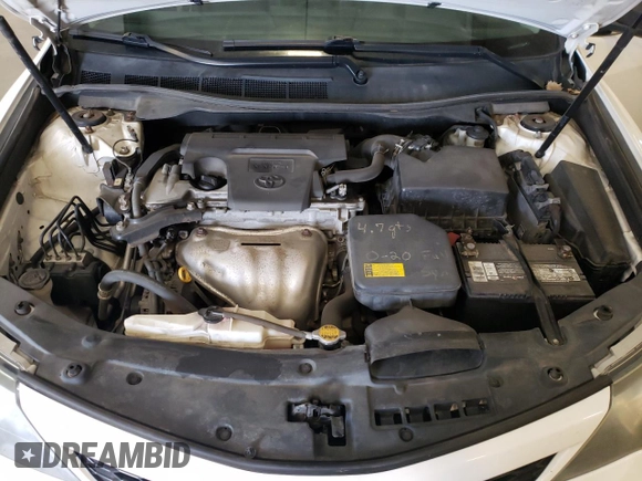 2012 Toyota Camry L with VIN 4T1BF1FK6CU123171, listed as a Copart auction lot 55205465 with 216,280 mi miles and Salvage Title. Bid and sale history available at carsss.com. Image 11.
