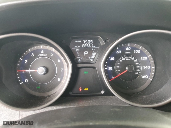 2013 Hyundai Elantra Limited PZEV with VIN 5NPDH4AE2DH284980, listed as a Copart auction lot 51364845 with 68,561 mi miles and Salvage Title. Bid and sale history available at carsss.com. Image 9.