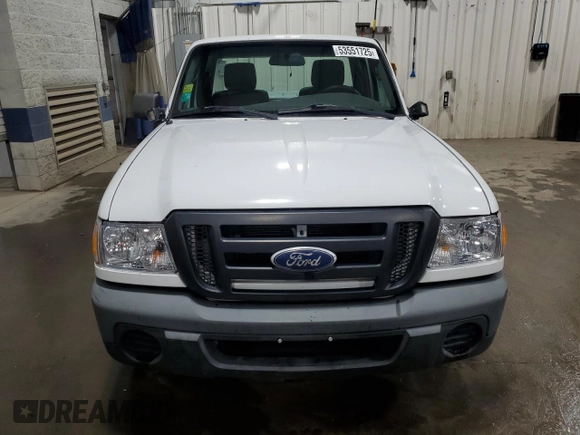 2011 Ford Ranger XL with VIN 1FTKR1AD4BPA35303, listed as a Copart auction lot 53551725 with 198,486 mi miles and Salvage Title. Bid and sale history available at carsss.com. Image 5.