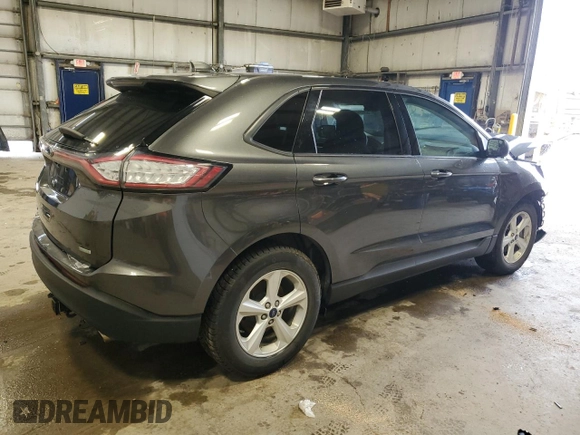 2016 Ford Edge SE with VIN 2FMPK3G96GBB63111, listed as a Copart auction lot 53994555 with Not provided miles and Salvage title. Bid and sale history available at DreamBid. Image 3.