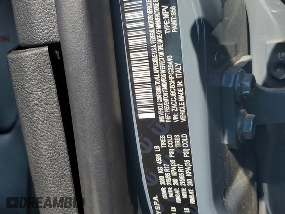 2017 Jeep Renegade Trailhawk z VIN ZACCJBCB3HPG29440, wystawiony jako Copart lot #62391755 z przebiegiem 100 707 mil mil oraz Szkoda całkowita • Salvage title. Historia ofert i sprzedaży dostępna na DreamBid. Obrazek 12.