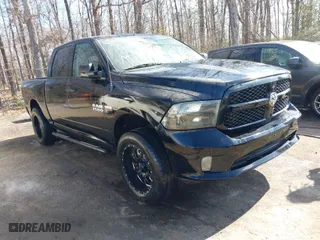 2014 Ram 1500 Express with VIN 1C6RR7KT1ES142597, listed as a IAAI auction lot 41890012 with 133,644 mi miles. Bid and sale history available at carsss.com. Image 1.