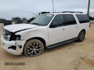 2015 Ford Expedition Max XLT with VIN 1FMJK1JT4FEF30430, listed as a Copart auction lot 52819195 with 142,059 mi miles and Salvage title. Bid and sale history available at DreamBid. Image 1.