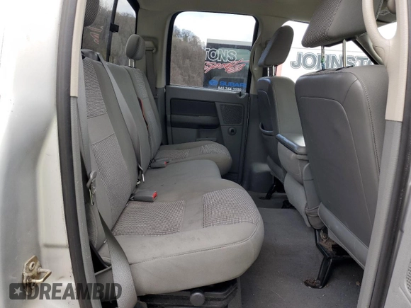 2006 Dodge 1500 SLT with VIN 1D7HU18276J139845, listed as a Copart auction lot 53490135 with 153,214 mi miles and Salvage Title. Bid and sale history available at carsss.com. Image 10.
