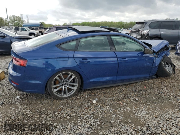 2019 Audi A5 Sportback Premium Plus с VIN WAUENDF55KA008896, выставлен на аукционе Copart как лот 51365595 с пробегом 123 770 миль миль и Списание • Salvage title. История ставок и продаж доступна на DreamBid. Изображение 3.