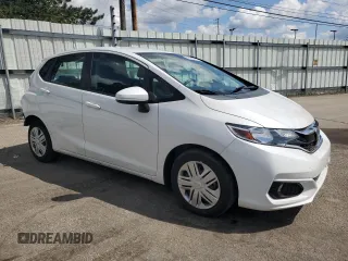 2019 Honda Fit LX with VIN 3HGGK5H48KM738272, listed as a Copart auction lot 61199795 with 44,464 mi miles and Salvage title. Bid and sale history available at DreamBid. Image 4.