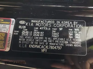 2020 Kia Sportage LX with VIN KNDPMCACXL7804797, listed as a IAAI auction lot 42011299 with 49,793 mi miles and . Bid and sale history available at carsss.com. Image 9.