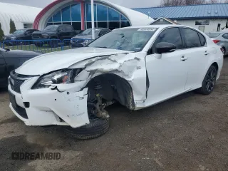 2014 Lexus GS 350 with VIN JTHCE1BL7E5026728, listed as a Copart auction lot 48444854 with 130,388 mi miles and Clean Title. Bid and sale history available at carsss.com. Image 1.