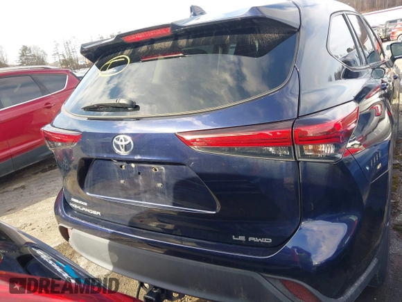 2020 Toyota Highlander LE z VIN 5TDBZRBH4LS043649, wystawiony jako IAAI lot #41425332 z przebiegiem 66 161 mil mil oraz . Historia ofert i sprzedaży dostępna na DreamBid. Obrazek 16.