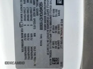 2012 Chevrolet Express Cargo z VIN 1GCWGFCA1C1193688, wystawiony jako Copart lot #54392185 z przebiegiem 133 617 mil mil oraz Szkoda całkowita • Salvage title. Historia ofert i sprzedaży dostępna na DreamBid. Obrazek 13.