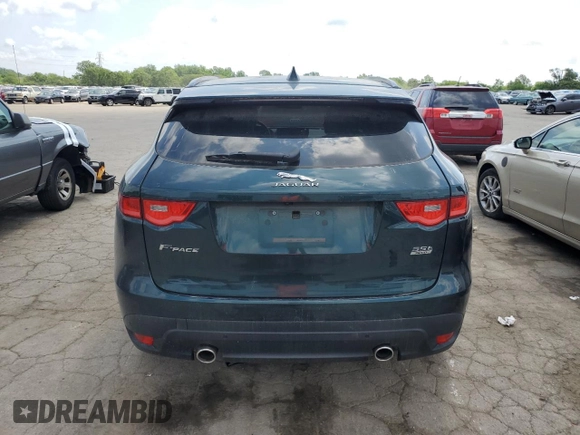 2017 Jaguar F-Pace 35t Prestige with VIN SADCK2BV3HA067567, listed as a Copart auction lot 61376675 with 122,224 mi miles and Clean title. Bid and sale history available at DreamBid. Image 6.