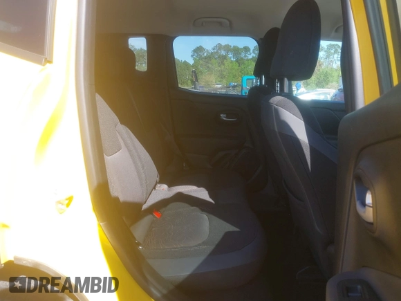 2023 Jeep Renegade Upland with VIN ZACNJDB11PPP58351, listed as a IAAI auction lot 41890948 with 34,453 mi miles and . Bid and sale history available at DreamBid. Image 8.