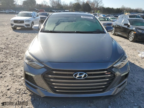 2018 Hyundai Elantra Sport with VIN KMHD04LB9JU513940, listed as a Copart auction lot 50408235 with 117,760 mi miles and Salvage Title. Bid and sale history available at carsss.com. Image 5.
